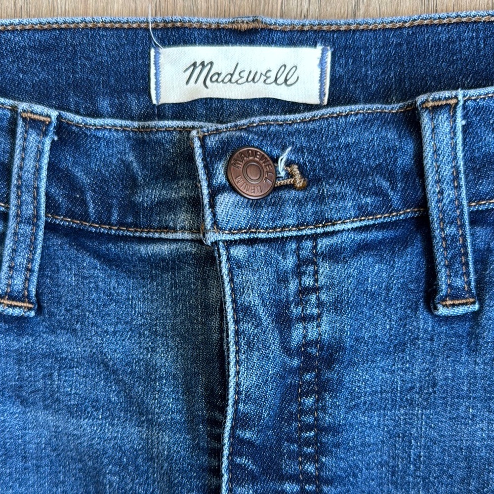 Madewell 10’’ High-Rise Skinny Jeans Classic Style Size 31 - Picture 2 of 8